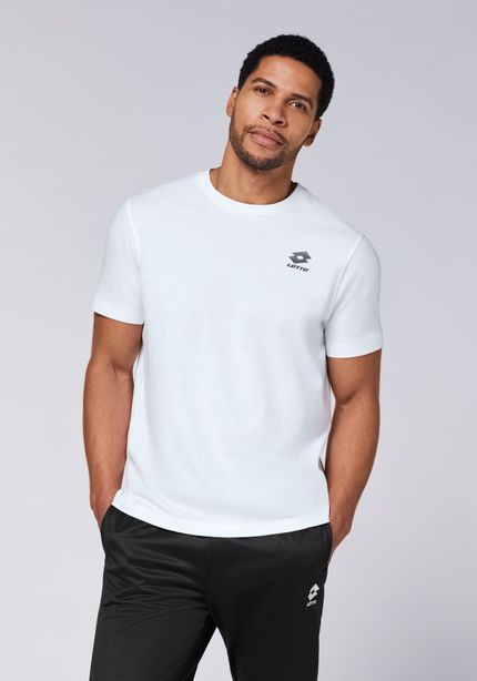Lotto Herren T-Shirt Weiß Stylecode: 1124001 Men, T-Shirt, Regular Fit