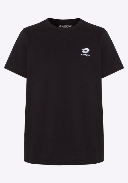 Lotto Unisex Kinder T-Shirt Schwarz Stylecode: 1124001J Unisex Kids, T-Shirt, Regular Fit