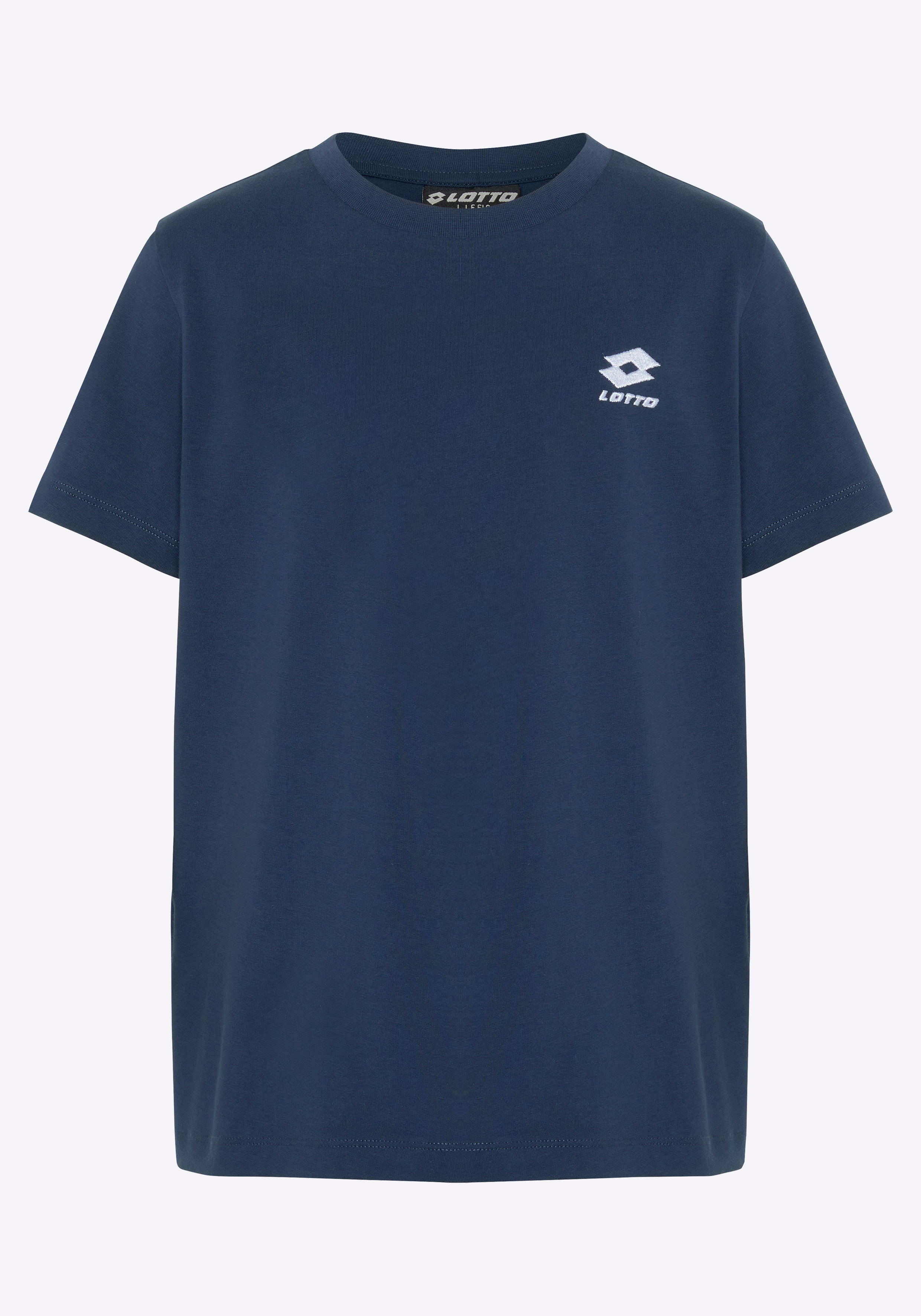 Lotto Unisex Kinder T-Shirt Dunkel Blau  Stylecode: 1124001J Unisex Kids, T-Shirt, Regular Fit