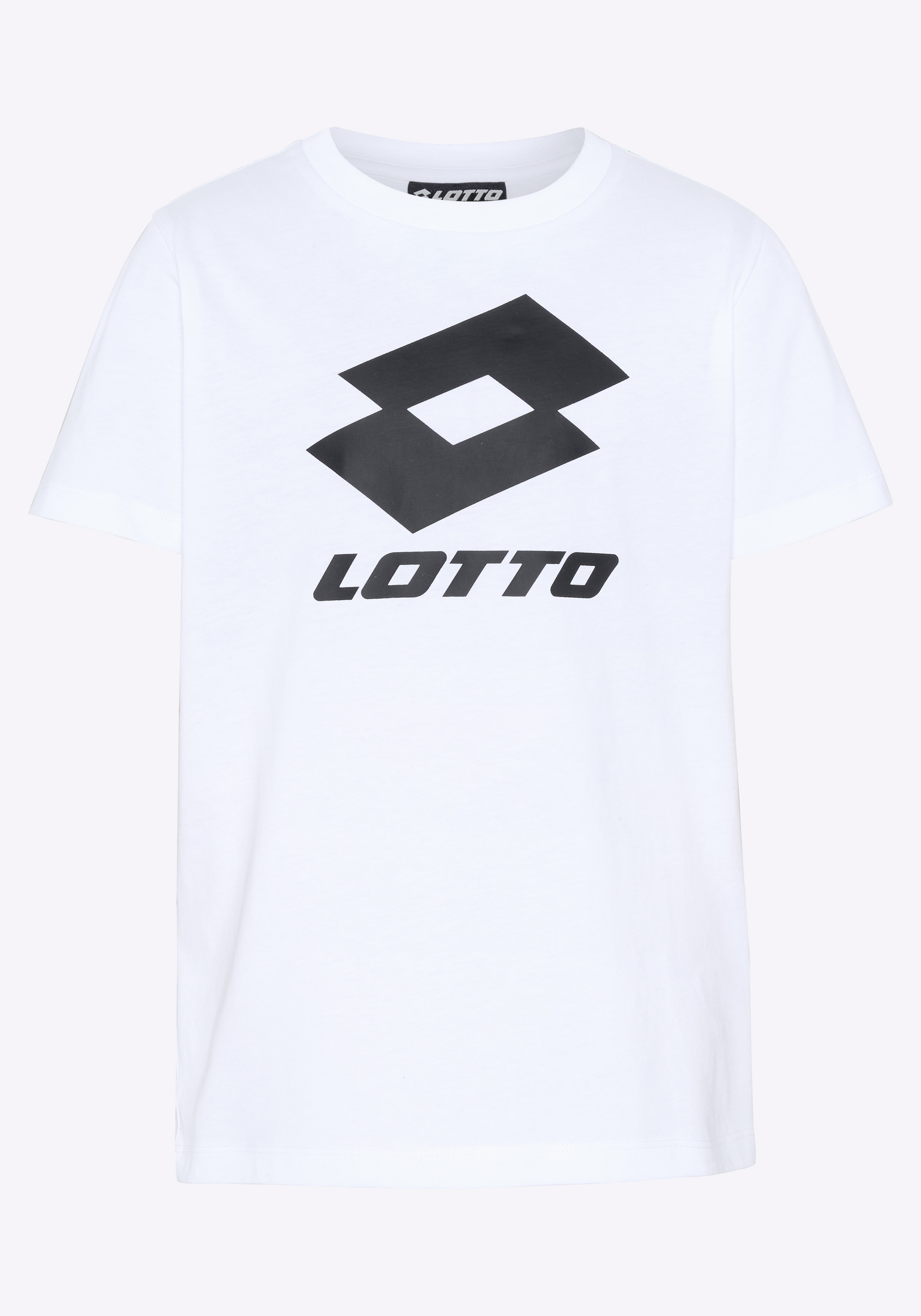 Lotto Unisex Kinder T-Shirt Weiß  Stylecode: 1124002J Unisex Kids, T-Shirt, Regular Fit