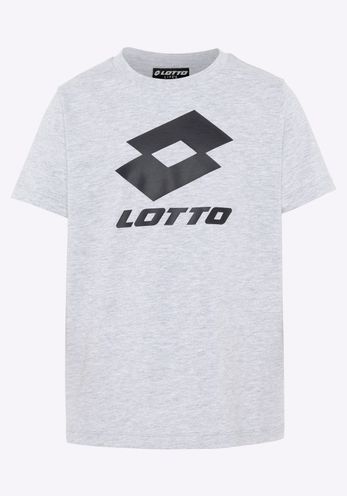 Lotto Unisex Kinder T-Shirt Hell Grau Stylecode: 1124002J Unisex Kids, T-Shirt, Regular Fit