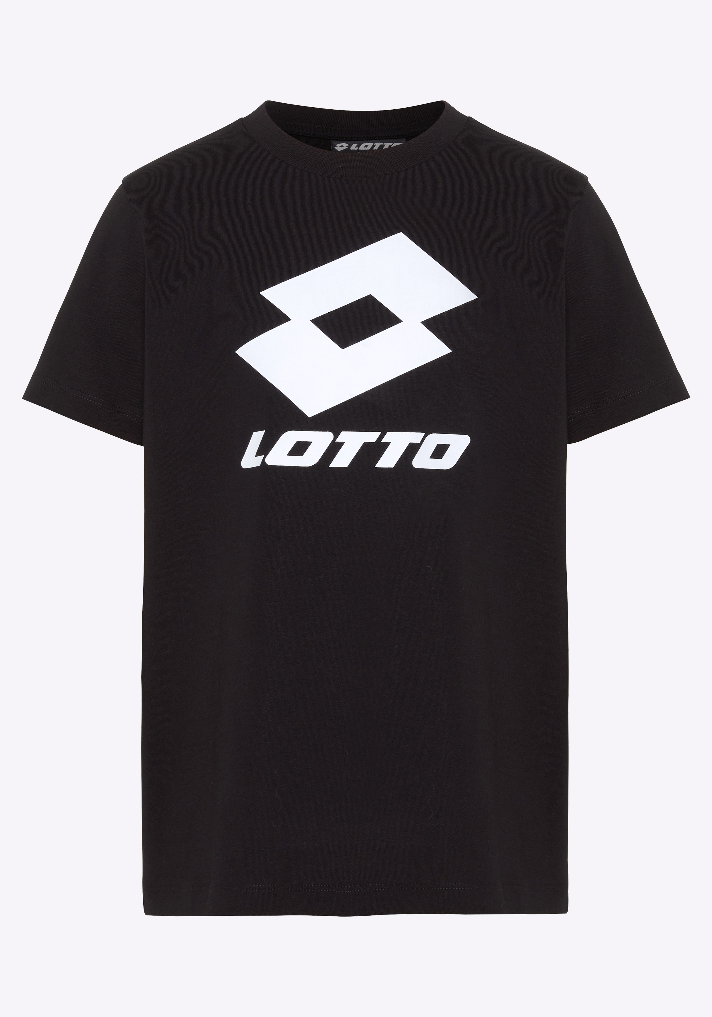 Lotto Unisex Kinder T-Shirt Schwarz  Stylecode: 1124002J Unisex Kids, T-Shirt, Regular Fit