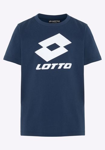 Lotto Unisex Kinder T-Shirt Dunkel Blau Stylecode: 1124002J Unisex Kids, T-Shirt, Regular Fit