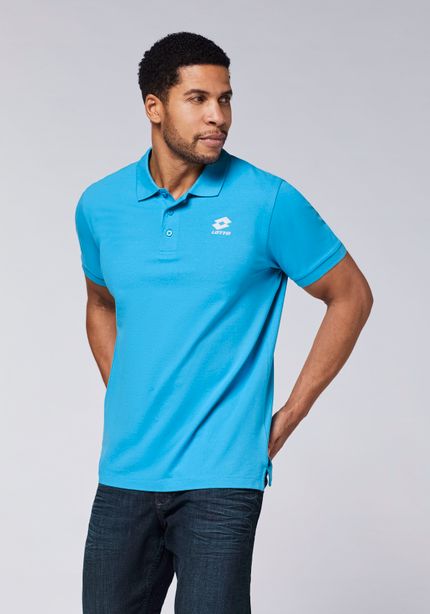 Lotto Herren Poloshirt Medium Blau Stylecode: 1124003 Men, Polo Shirt, Regular Fit