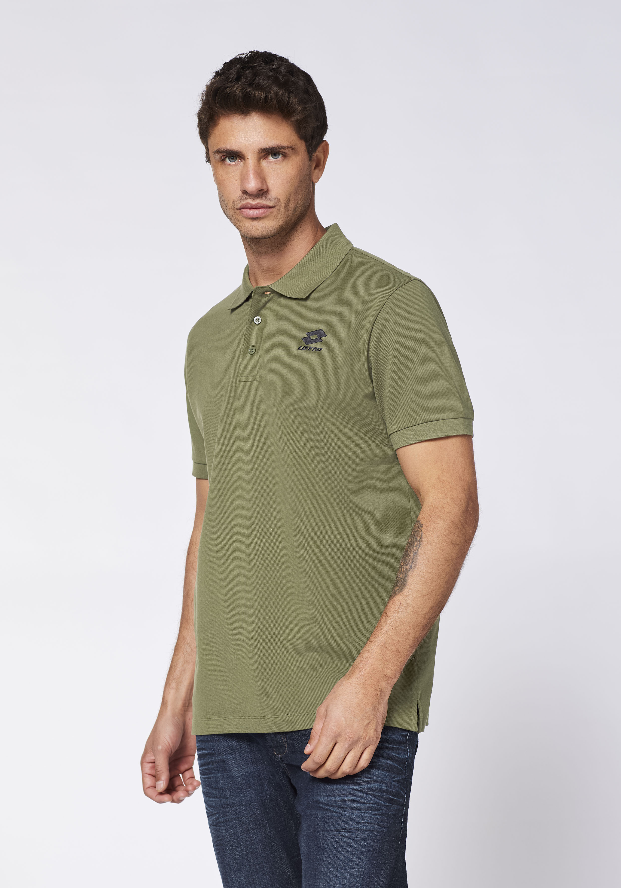 Lotto Herren Poloshirt Dunkel Grün  Stylecode: 1124003 Men, Polo Shirt, Regular Fit