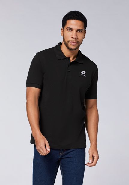 Lotto Herren Poloshirt Schwarz Stylecode: 1124003 Men, Polo Shirt, Regular Fit