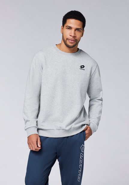Lotto Herren Sweatshirt Hell Grau Stylecode: 1124005 Men, Sweatshirt, Regular Fit