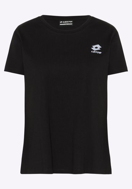 Lotto Damen T-Shirt Schwarz Stylecode: 1124012 Women, T-Shirt, Slim Fit