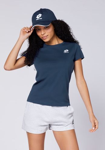Lotto Damen T-Shirt Dunkel Blau Stylecode: 1124012 Women, T-Shirt, Slim Fit