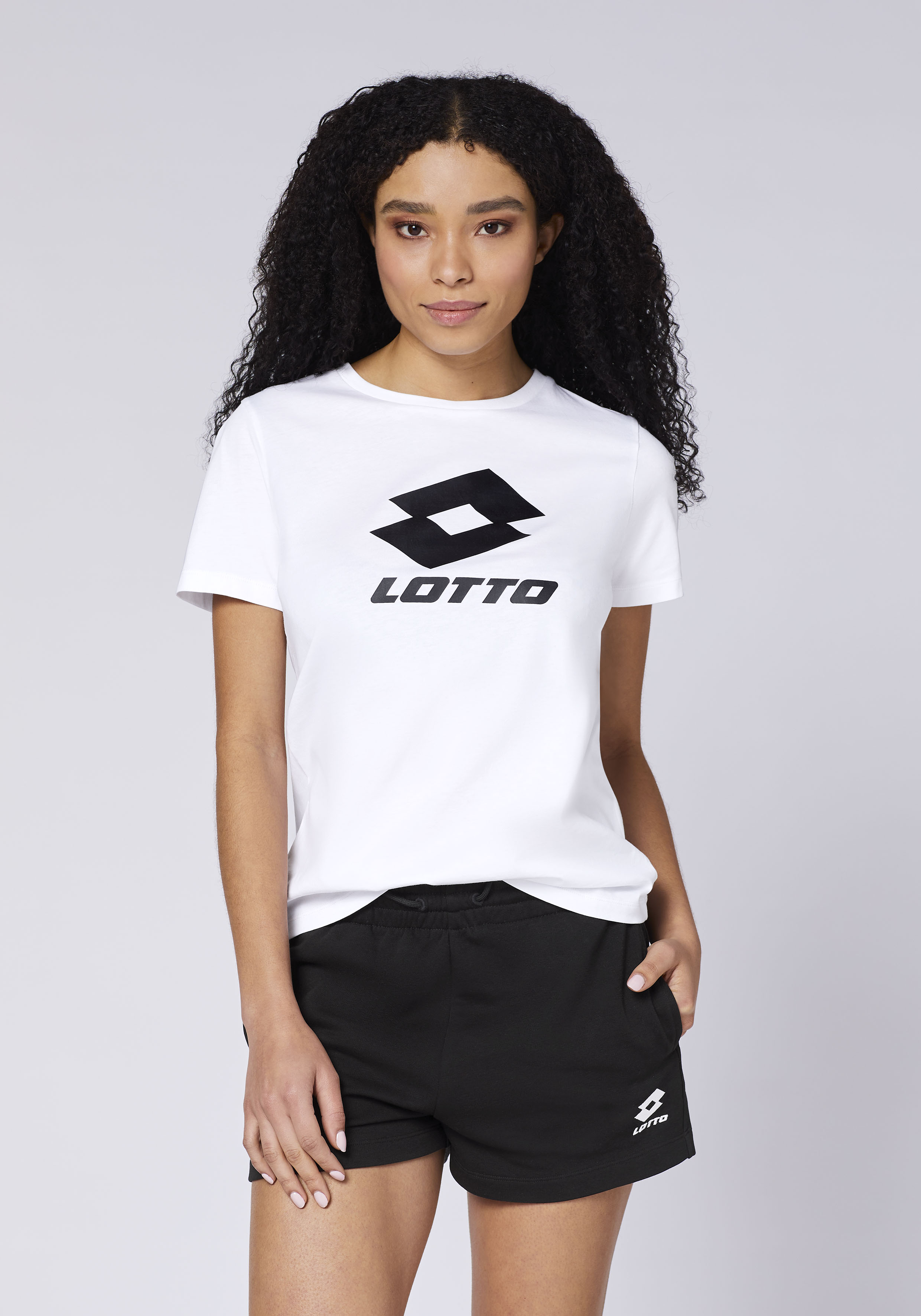 Lotto Damen T-Shirt Weiß  Stylecode: 1124013 Women, T-Shirt, Regular Fit