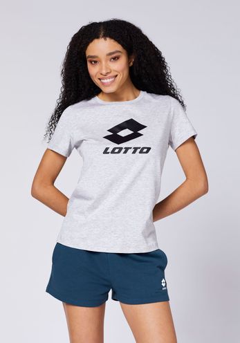 Lotto Damen T-Shirt Hell Grau Stylecode: 1124013 Women, T-Shirt, Regular Fit