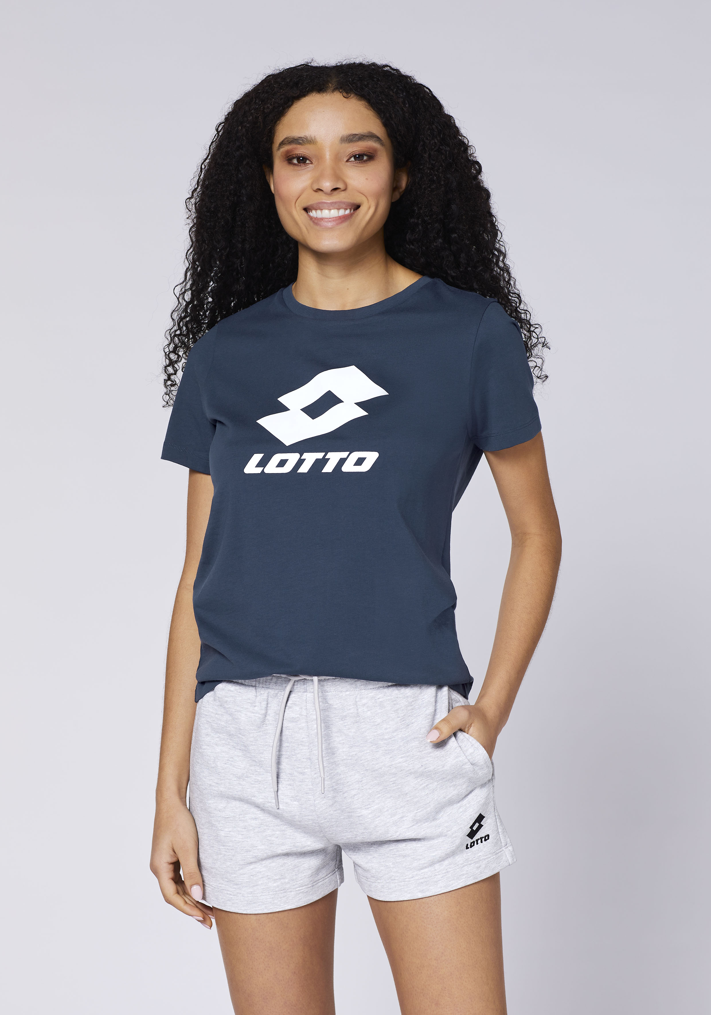 Lotto Damen T-Shirt Dunkel Blau  Stylecode: 1124013 Women, T-Shirt, Regular Fit