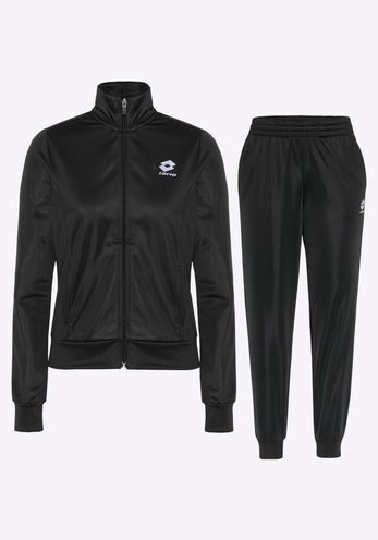 Lotto Damen Trainingsanzug Schwarz Stylecode: 1124023 Women, Training Suit, Regular Fit