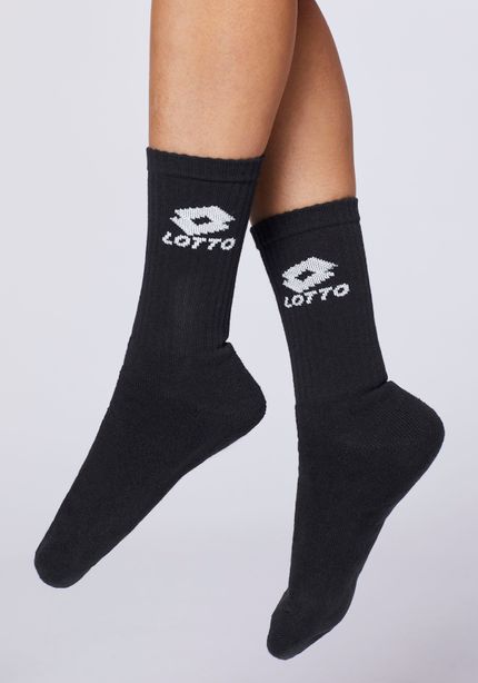 Lotto Unisex Socken Schwarz Stylecode: 1124029 3pack Unisex, Socks