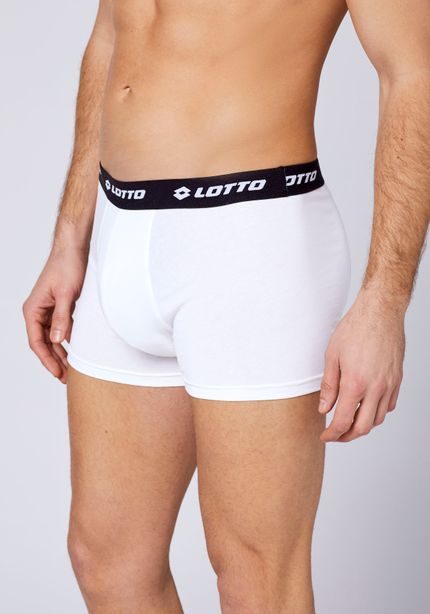 Lotto Herren Boxershorts Weiß Stylecode: 1124030 3pack Men, Boxer Shorts