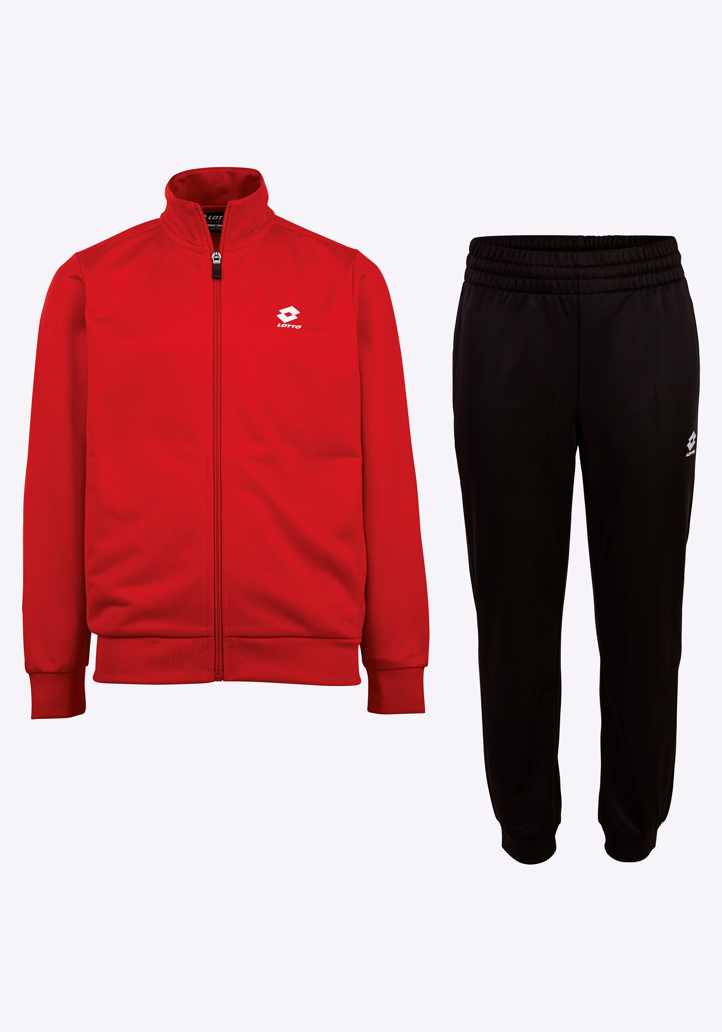 Lotto Unisex Kinder Trainingsanzug Rot  Stylecode: 1124055J Unisex Kids, Training Suit, Regular Fit