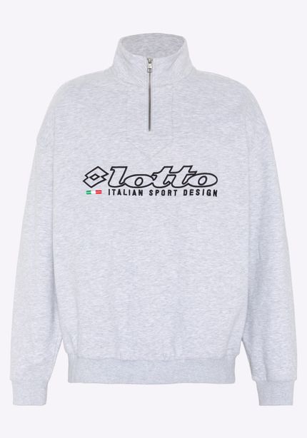 Lotto Herren Sweatshirt Hell Grau Stylecode: 1325015 Men, Sweatshirt, Loose Fit