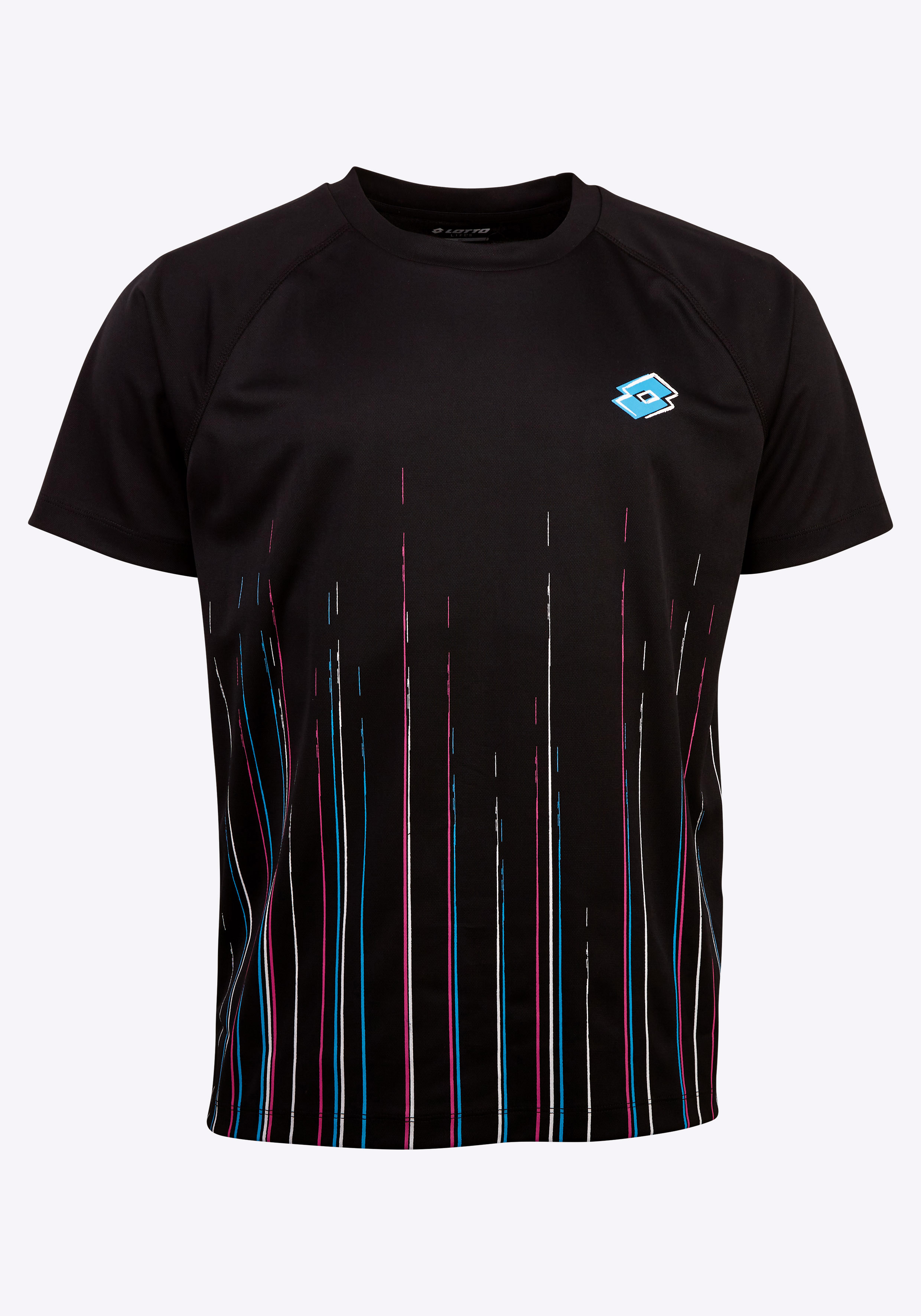 Lotto Herren T-Shirt Schwarz  Stylecode: 1724011 Men, T-Shirt, Regular Fit