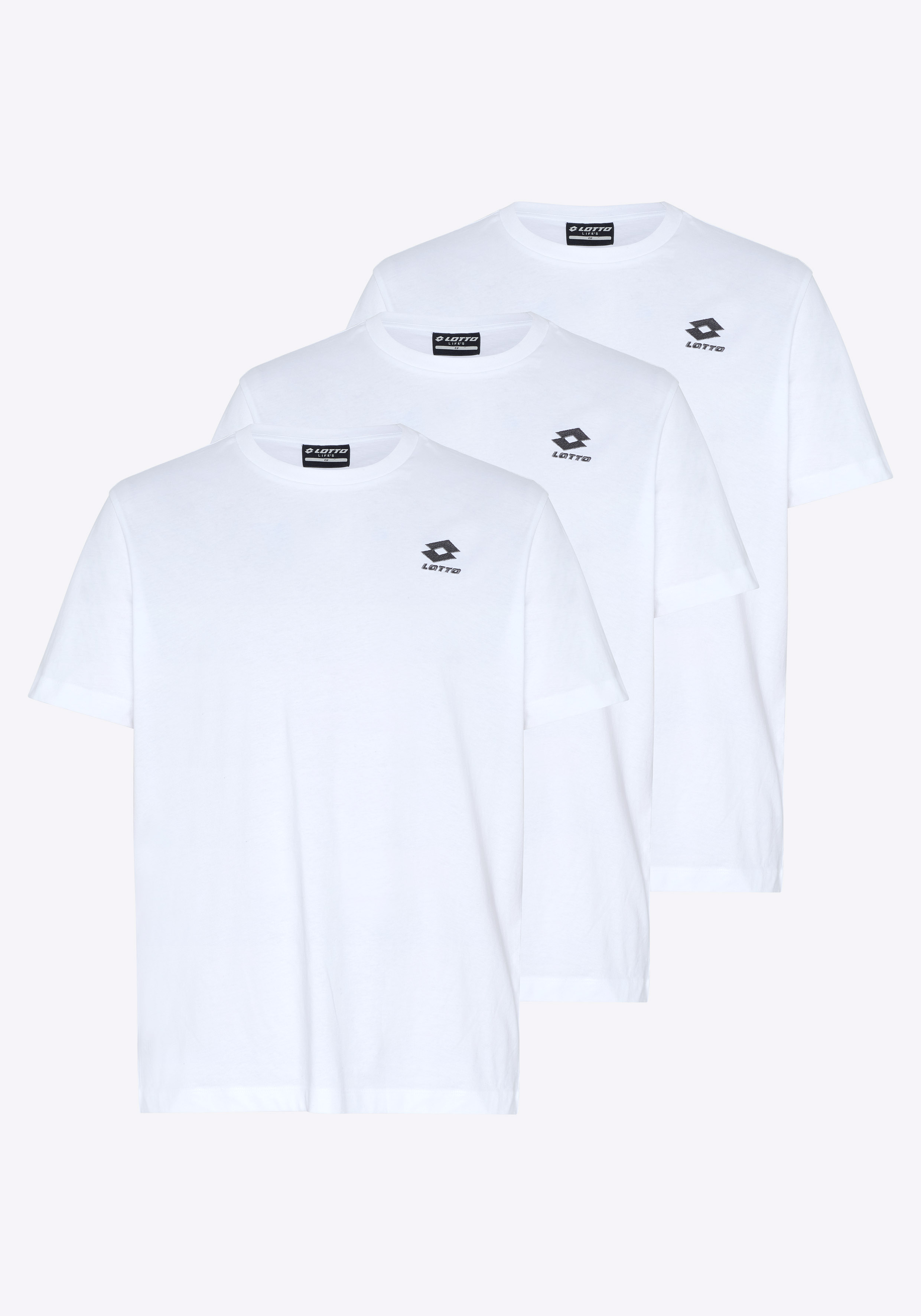 Lotto Herren T-Shirt Weiß  Stylecode: 1724052 Men, T-Shirt, Regular Fit