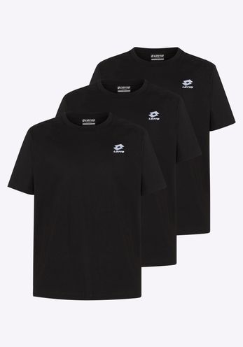 Lotto Herren T-Shirt Schwarz Stylecode: 1724052 Men, T-Shirt, Regular Fit