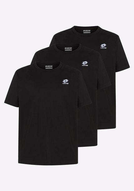 Lotto Herren T-Shirt Schwarz Stylecode: 1724052 Men, T-Shirt, Regular Fit