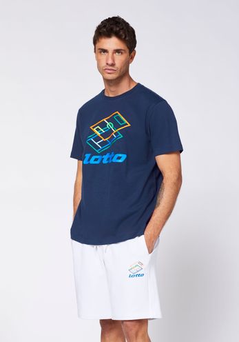Lotto Herren T-Shirt Dunkel Blau Stylecode: 1725120 Men, T-Shirt, Regular Fit