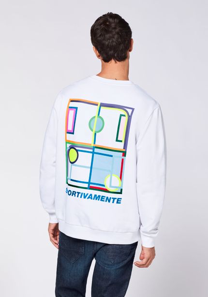 Lotto Herren Sweatshirt Weiß Stylecode: 1725121 Men, Sweatshirt, Regular Fit