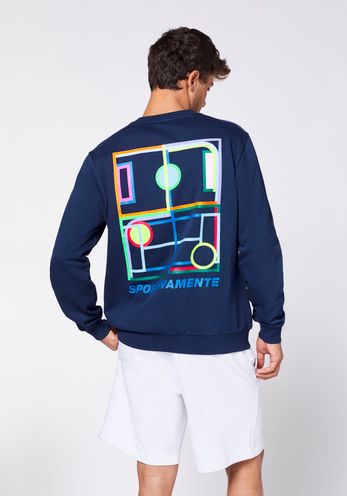 Lotto Herren Sweatshirt Dunkel Blau Stylecode: 1725121 Men, Sweatshirt, Regular Fit