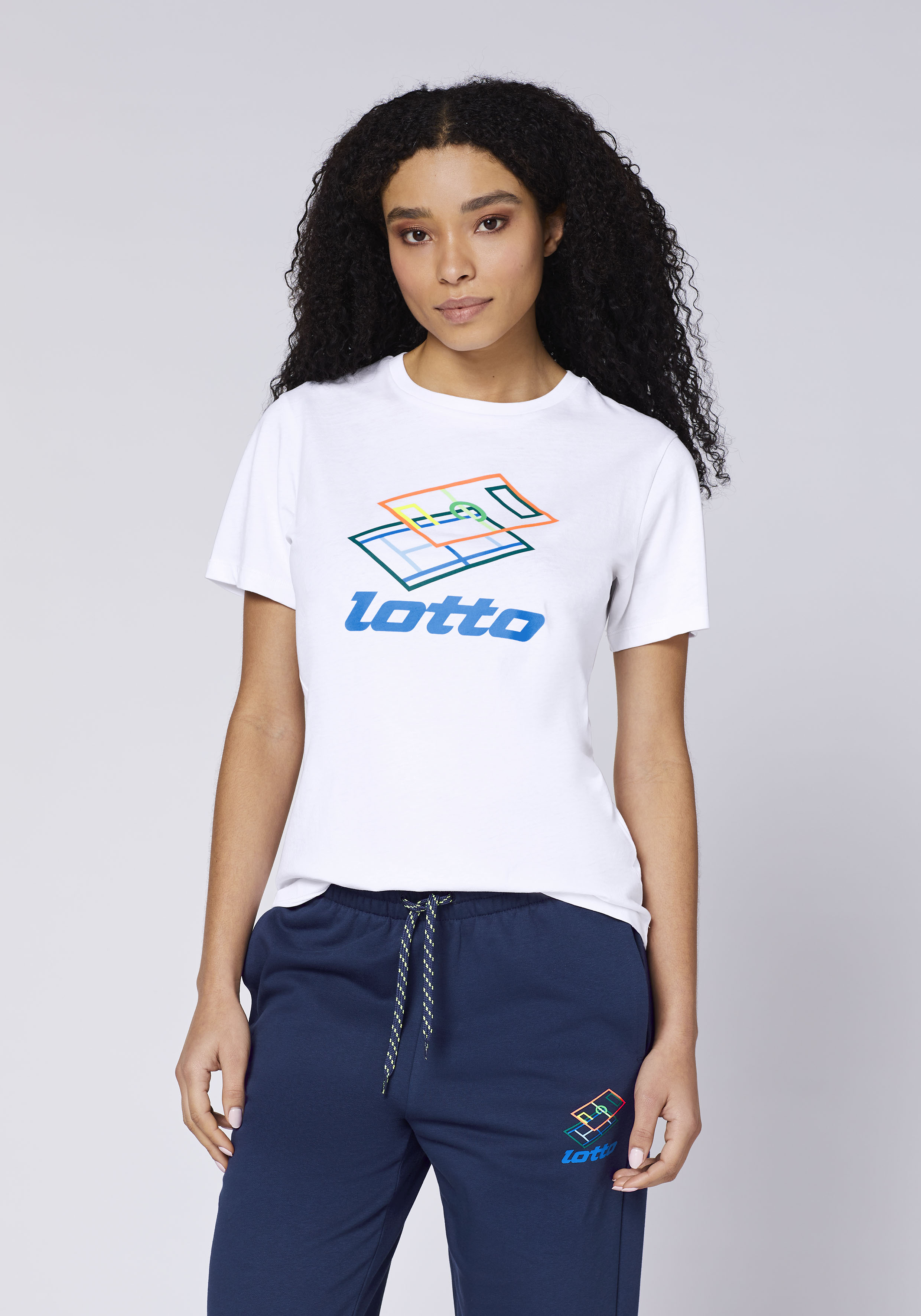 Lotto Damen T-Shirt Weiß  Stylecode: 1725128 Women, T-Shirt, Regular Fit