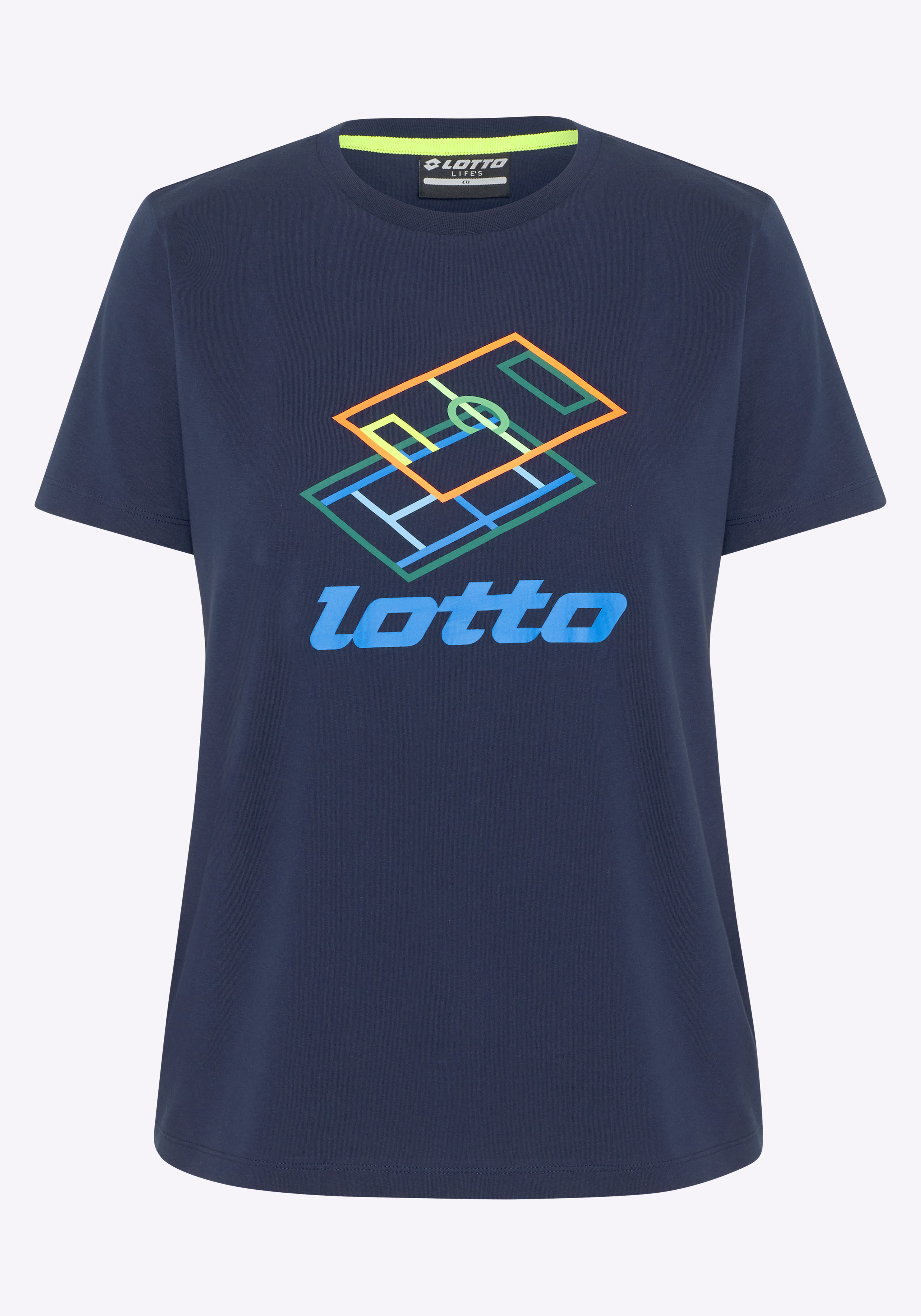 Lotto Damen T-Shirt Dunkel Blau  Stylecode: 1725128 Women, T-Shirt, Regular Fit