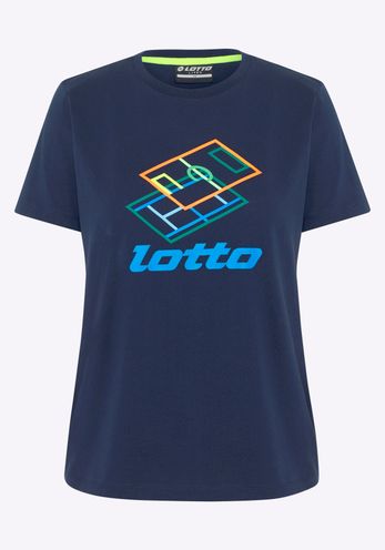 Lotto Damen T-Shirt Dunkel Blau Stylecode: 1725128 Women, T-Shirt, Regular Fit