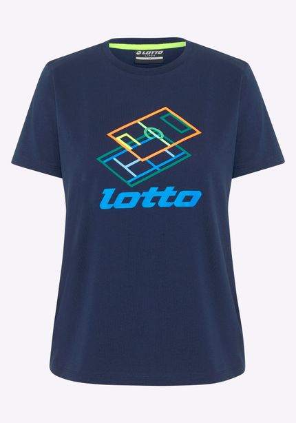 Lotto Damen T-Shirt Dunkel Blau Stylecode: 1725128 Women, T-Shirt, Regular Fit
