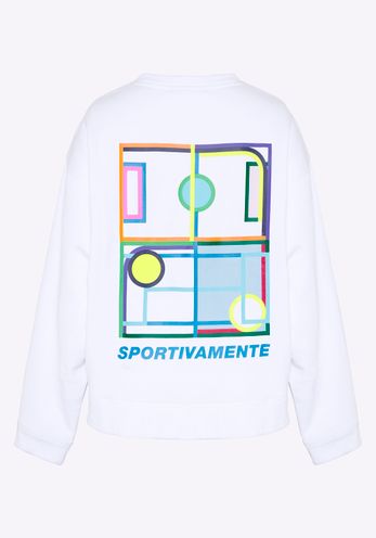 Lotto Damen Sweatshirt Weiß Stylecode: 1725129 Women, Sweatshirt, Loose Fit