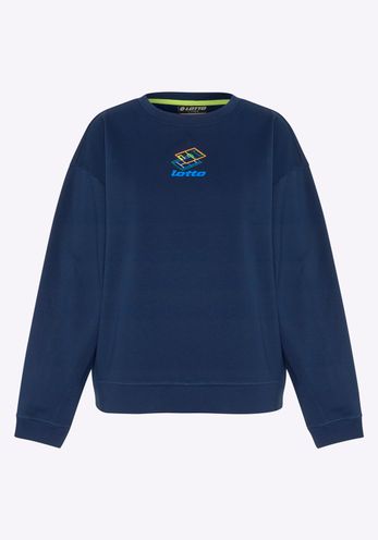 Lotto Damen Sweatshirt Dunkel Blau Stylecode: 1725129 Women, Sweatshirt, Loose Fit