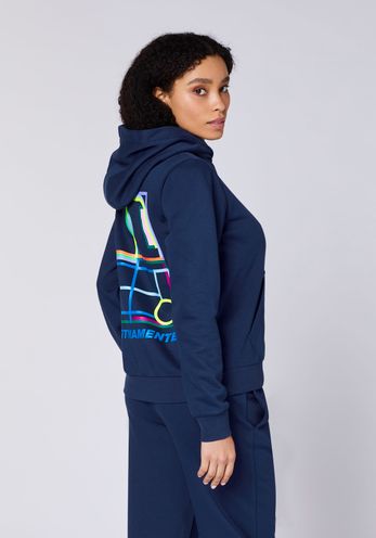 Lotto Damen Sweatshirt Dunkel Blau Stylecode: 1725130 Women, Sweatshirt, Regular Fit