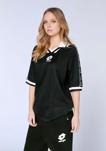 Lotto Unisex Sporttrikot Schwarz Stylecode: 1725411 Unisex, Tricot Shirt, Loose Fit