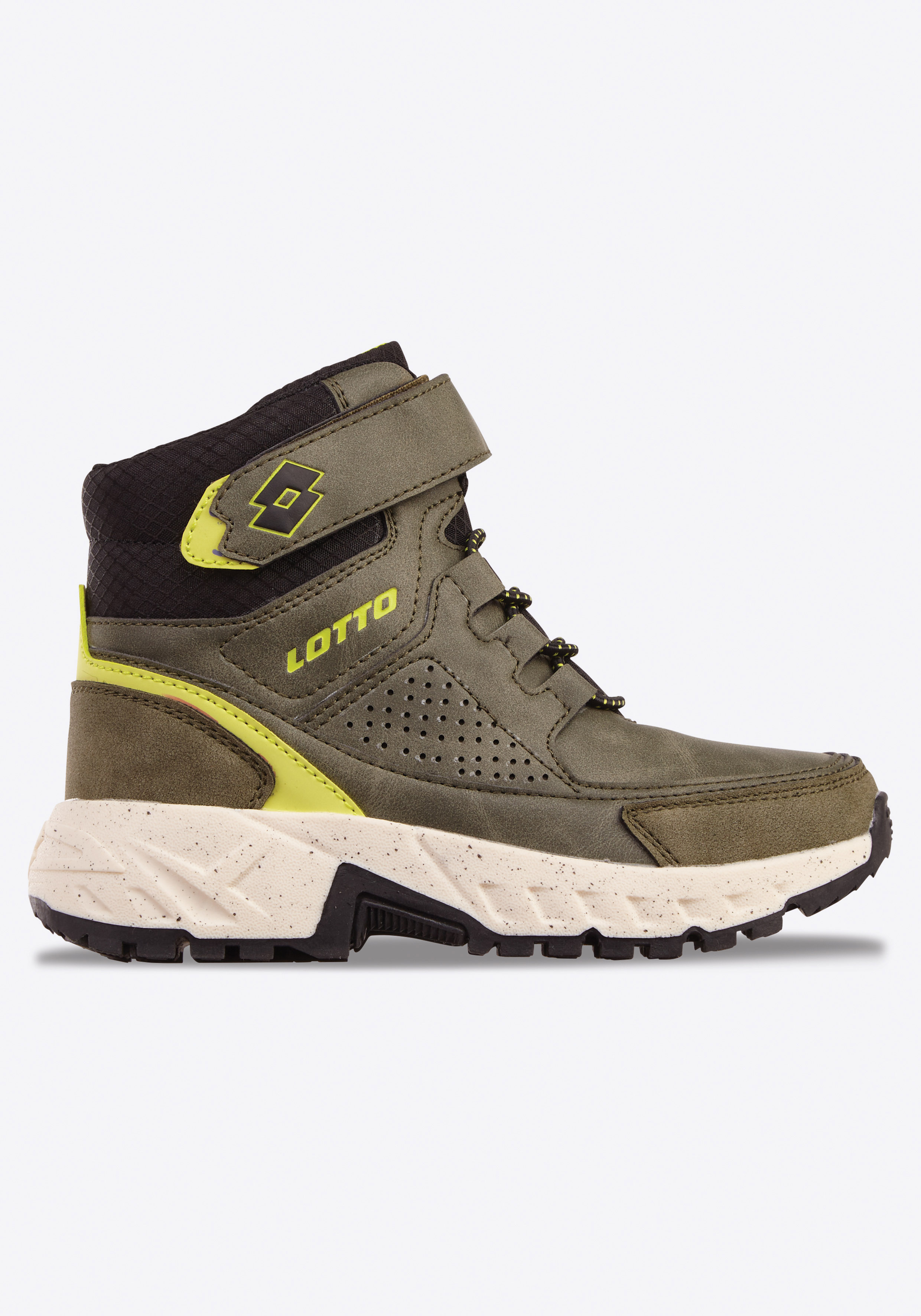Lotto Unisex Kinder Stiefel Dunkel Grün  Stylecode: 2600400K ALDERTON MID K Unisex Kids, Boots