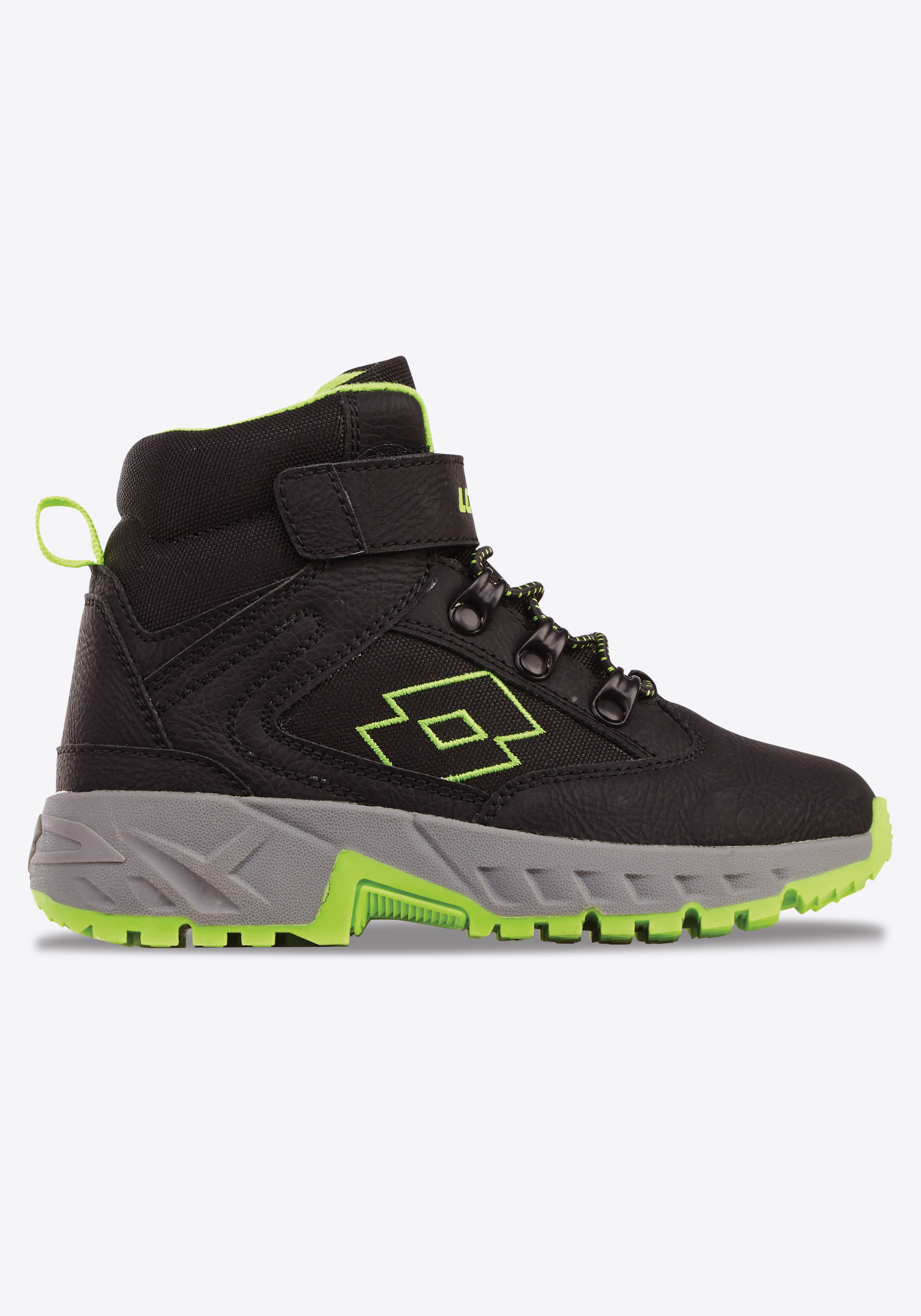Lotto Unisex Kinder Stiefel Schwarz  Stylecode: 2600440K WOODLARK MID K Unisex Kids, Boots