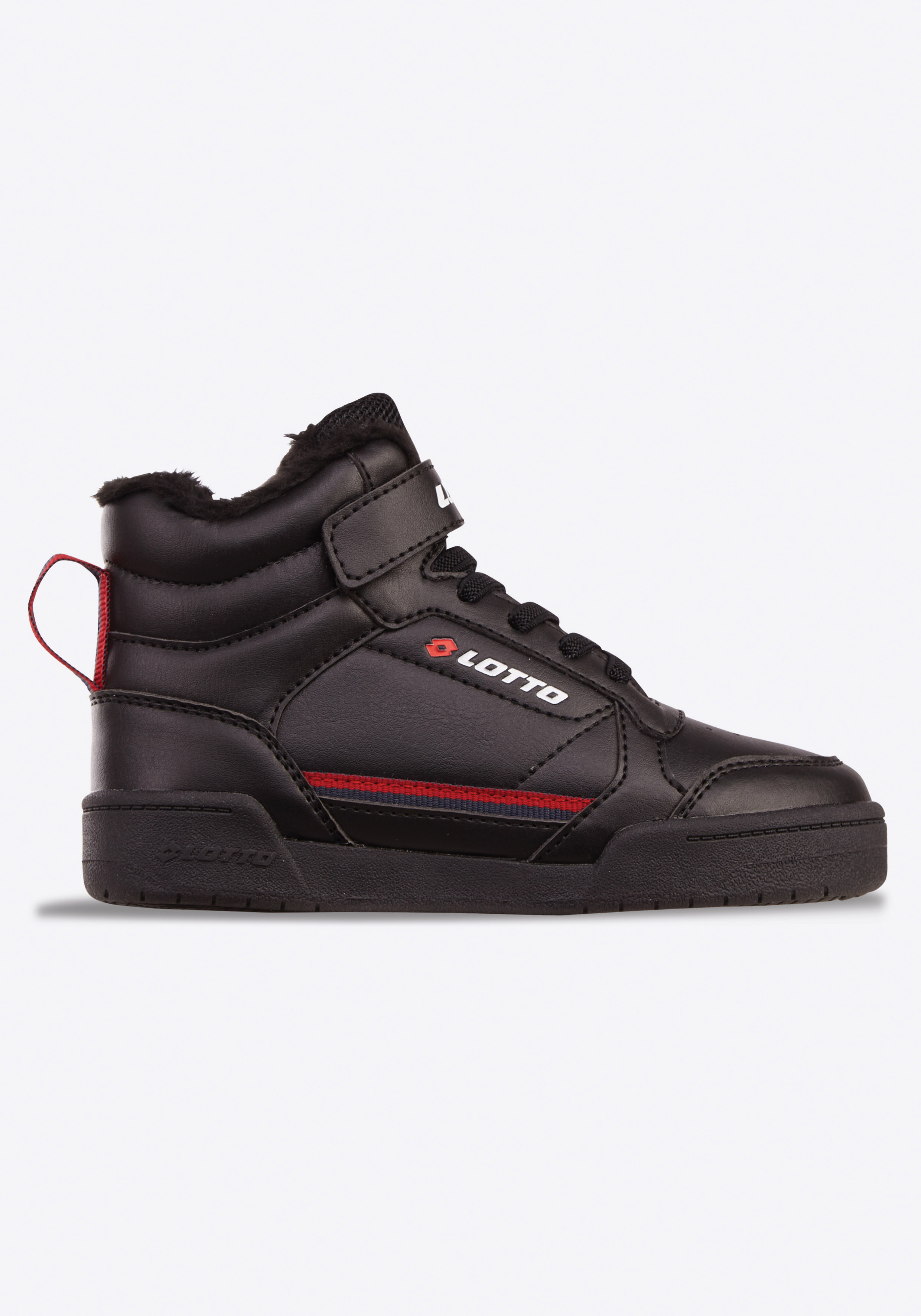 Lotto Unisex Kinder Sneaker Schwarz  Stylecode: 2600460K NANDU FUR K Unisex Kids, Sneakers