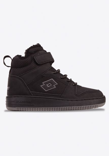 Lotto Unisex Kinder Sneaker Schwarz Stylecode: 2600470K PREHNA FUR K Unisex Kids, Sneakers
