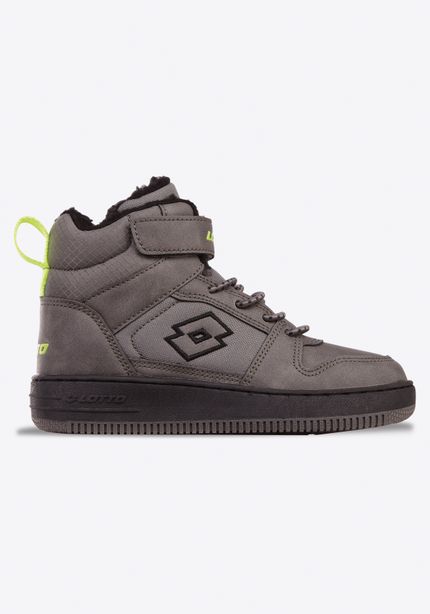 Lotto Unisex Kinder Sneaker Dunkel Grau Stylecode: 2600470K PREHNA FUR K Unisex Kids, Sneakers