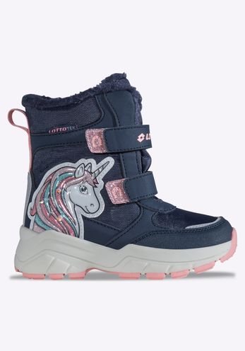 Lotto Unisex Kinder Lichtschuhe Dunkel Blau Stylecode: 2600680K BRINKA TEX K Unisex Kids, Flashlight Shoes