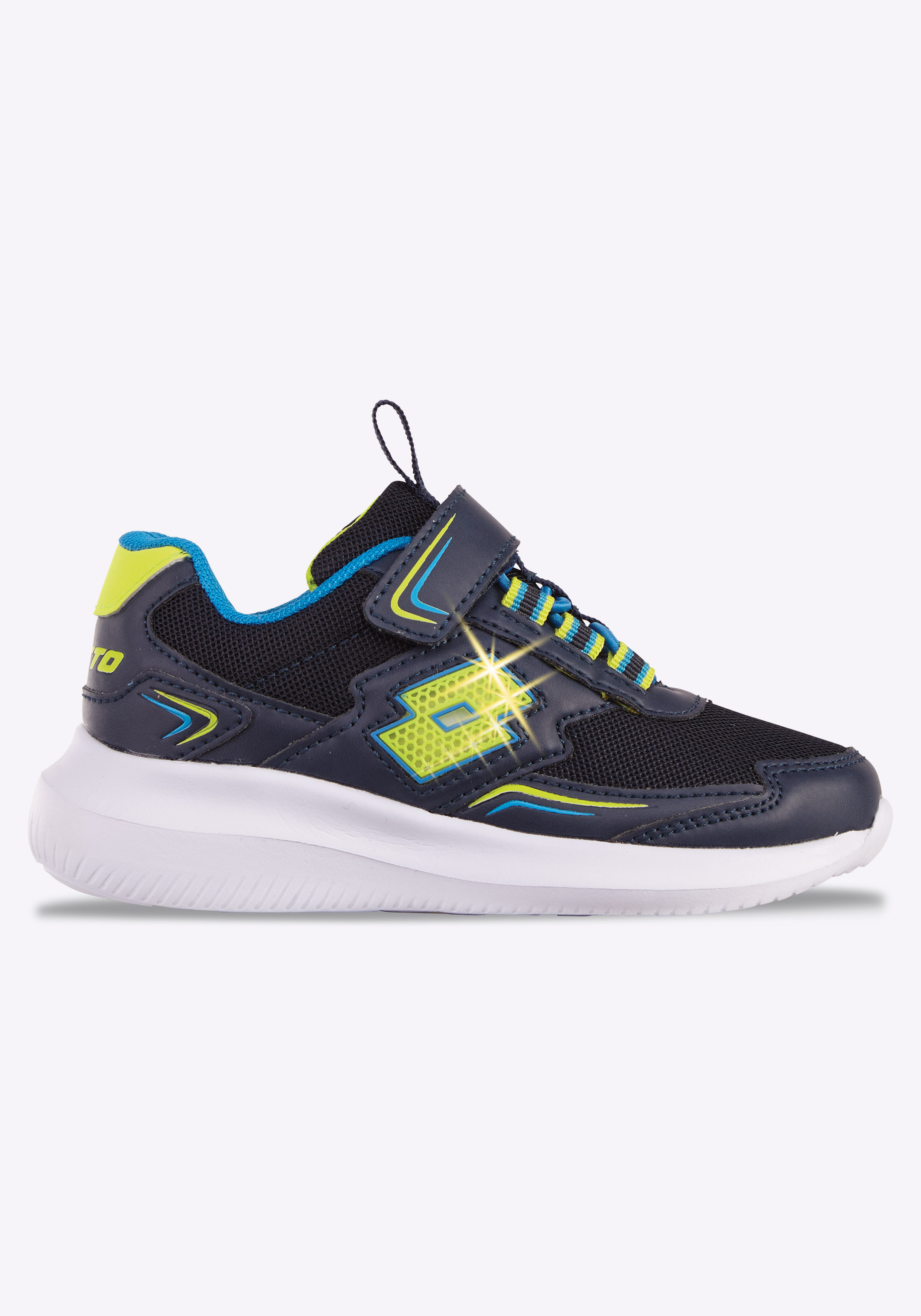 Lotto Unisex Kinder Lichtschuhe Dunkel Blau  Stylecode: 2600770K LEDANGA K Unisex Kids, Flashlight Shoes