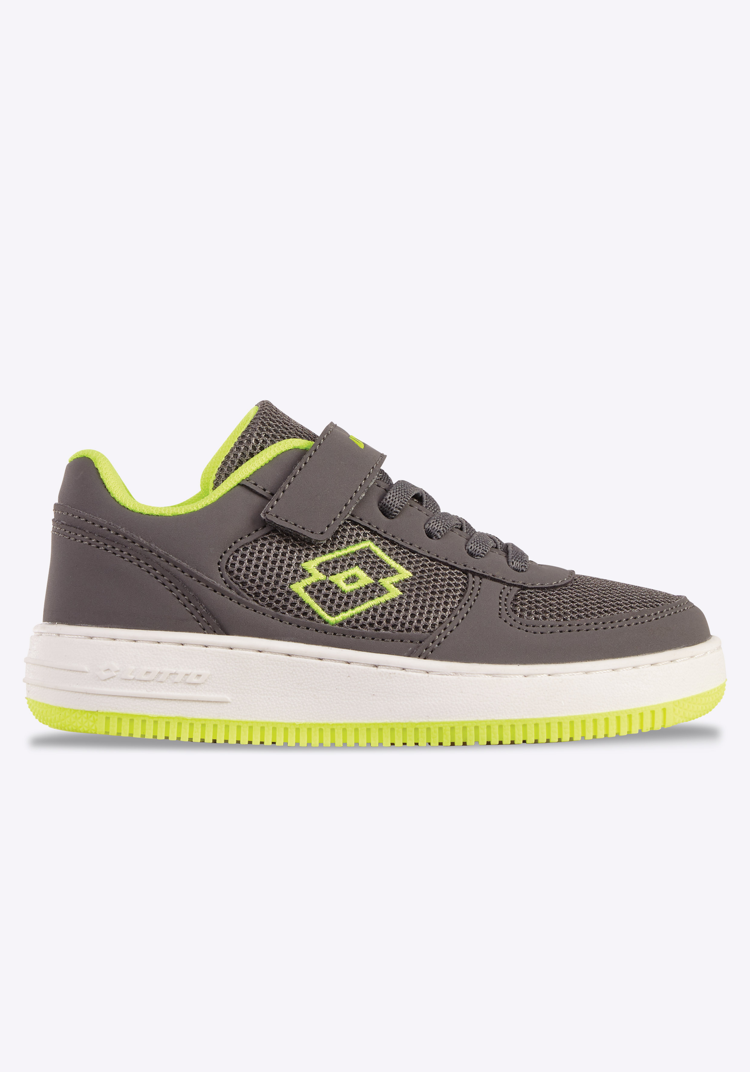 Lotto Unisex Kinder Sneaker Dunkel Grau  Stylecode: 2600830K FLUGO K Unisex Kids, Sneakers