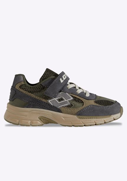 Lotto Unisex Kinder Sneaker Dunkel Grau Stylecode: 2601280K FLOWTIV K Unisex Kids, Sneakers