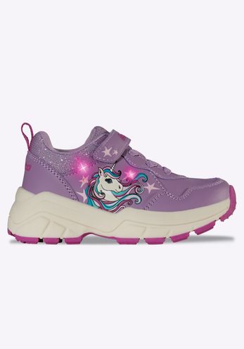 Lotto Unisex Kinder Lichtschuhe Lila Stylecode: 2601410K FULMINE K Unisex Kids, Flashlight Shoes