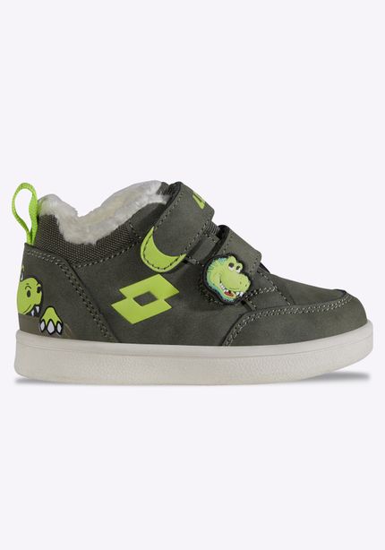 Lotto Unisex Kinder Sneaker Dunkel Grün Stylecode: 2800030M VELBANI FUR M Unisex Kids, Sneakers